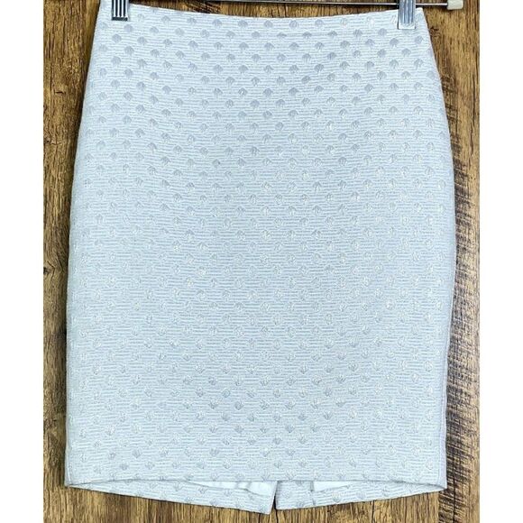 Ann Taylor Factory Polka Dot, Metallic Threading Skirt, size 00P - Picture 1 of 14